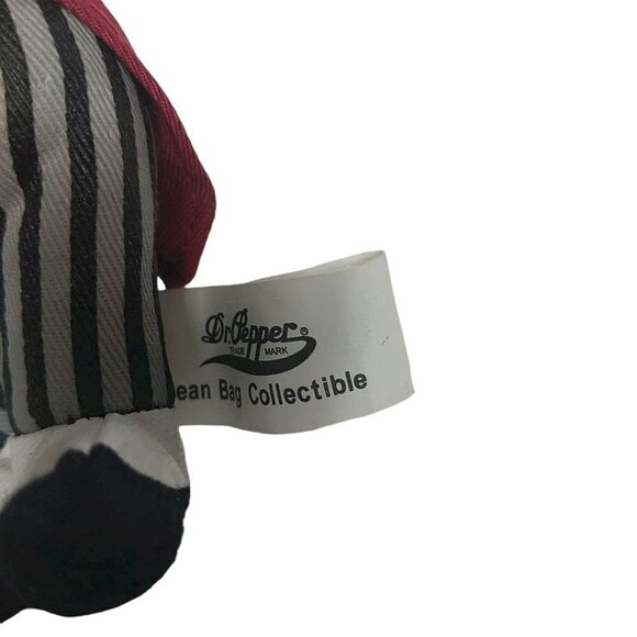 Dr Pepper Plush Bean Bag Man Top Hat Coat 8" - Picture 6 of 6